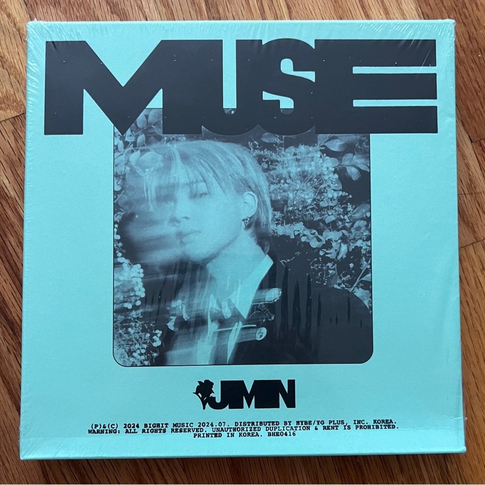 bts jimin muse album sealed - blooming version